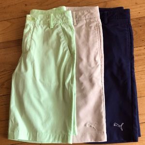 Puma Jr. boy’s stretch golf shorts